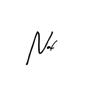 Make a beautiful signature design for name Naf. Use this online signature maker to create a handwritten signature for free. Naf signature style 8 images and pictures png