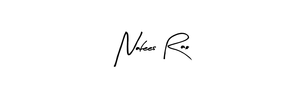You should practise on your own different ways (Arty Signature) to write your name (Nafees Rao) in signature. don't let someone else do it for you. Nafees Rao signature style 8 images and pictures png