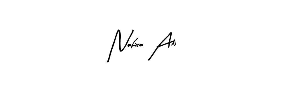 Make a short Nafisa Ali signature style. Manage your documents anywhere anytime using Arty Signature. Create and add eSignatures, submit forms, share and send files easily. Nafisa Ali signature style 8 images and pictures png