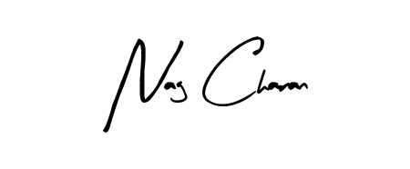The best way (Arty Signature) to make a short signature is to pick only two or three words in your name. For converting this name Nag Charan. Nag Charan signature style 8 images and pictures png