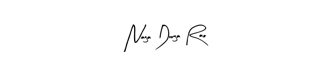 Use a signature maker to create a handwritten signature online. With this signature software, you can design (Arty Signature) your own signature for name Naga Durga Rao. Naga Durga Rao signature style 8 images and pictures png