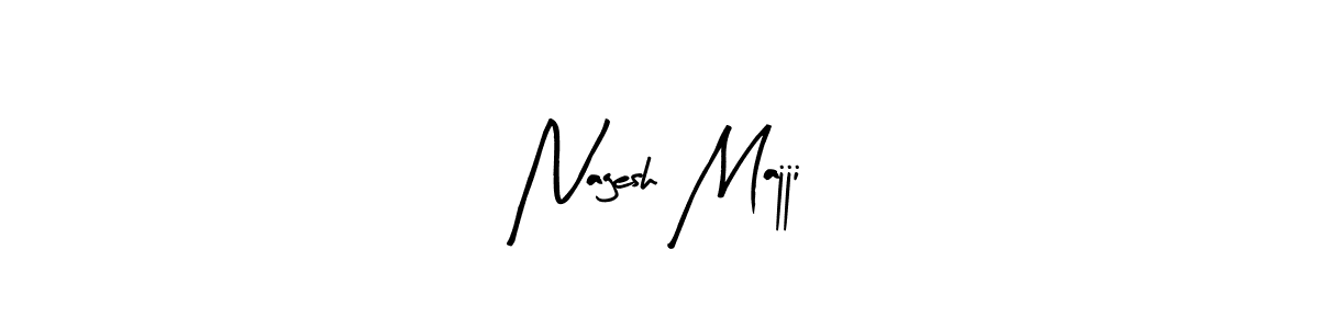 You should practise on your own different ways (Arty Signature) to write your name (Nagesh Majji) in signature. don't let someone else do it for you. Nagesh Majji signature style 8 images and pictures png