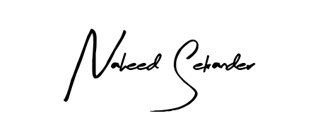 Make a beautiful signature design for name Naheed Sekander. With this signature (Arty Signature) style, you can create a handwritten signature for free. Naheed Sekander signature style 8 images and pictures png