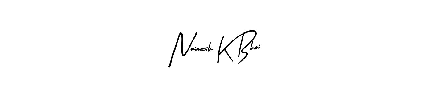 How to make Naimesh K Bhoi signature? Arty Signature is a professional autograph style. Create handwritten signature for Naimesh K Bhoi name. Naimesh K Bhoi signature style 8 images and pictures png