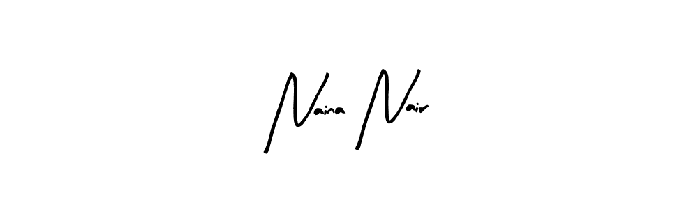 Also You can easily find your signature by using the search form. We will create Naina Nair name handwritten signature images for you free of cost using Arty Signature sign style. Naina Nair signature style 8 images and pictures png