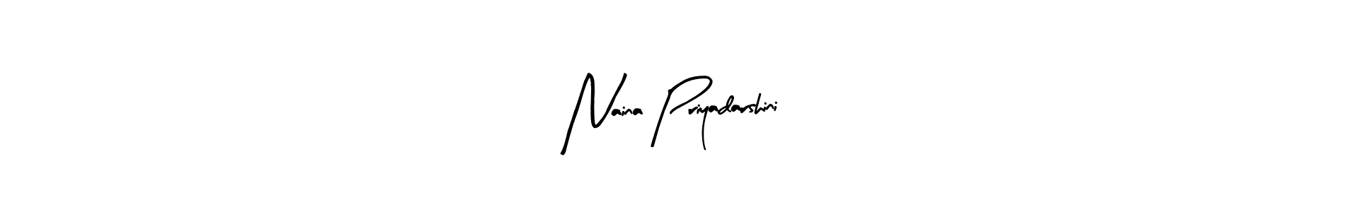 Also we have Naina Priyadarshini name is the best signature style. Create professional handwritten signature collection using Arty Signature autograph style. Naina Priyadarshini signature style 8 images and pictures png
