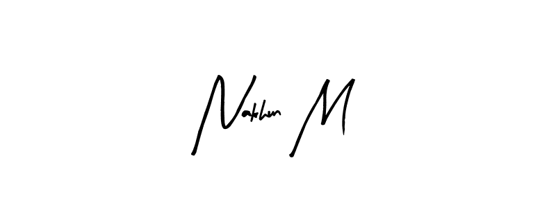 Once you've used our free online signature maker to create your best signature Arty Signature style, it's time to enjoy all of the benefits that Nakhun M name signing documents. Nakhun M signature style 8 images and pictures png