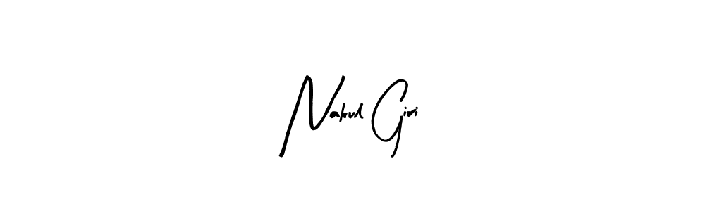 Make a short Nakul Giri signature style. Manage your documents anywhere anytime using Arty Signature. Create and add eSignatures, submit forms, share and send files easily. Nakul Giri signature style 8 images and pictures png