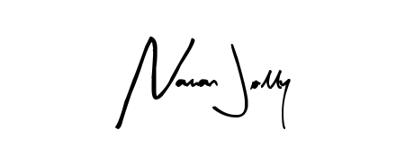 Arty Signature is a professional signature style that is perfect for those who want to add a touch of class to their signature. Get Naman Jolly name fancy signature for free. Naman Jolly signature style 8 images and pictures png