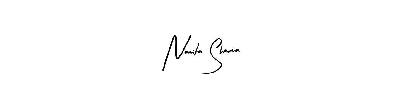 Make a beautiful signature design for name Namita Sharma. Use this online signature maker to create a handwritten signature for free. Namita Sharma signature style 8 images and pictures png