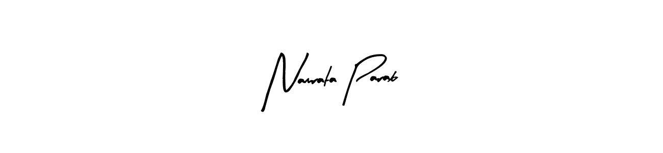 It looks lik you need a new signature style for name Namrata Parab. Design unique handwritten (Arty Signature) signature with our free signature maker in just a few clicks. Namrata Parab signature style 8 images and pictures png