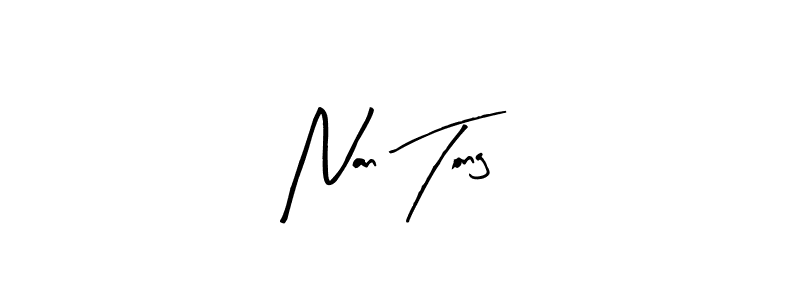 if you are searching for the best signature style for your name Nan Tong. so please give up your signature search. here we have designed multiple signature styles  using Arty Signature. Nan Tong signature style 8 images and pictures png