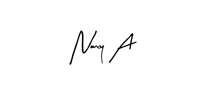 Once you've used our free online signature maker to create your best signature Arty Signature style, it's time to enjoy all of the benefits that Nancy A name signing documents. Nancy A signature style 8 images and pictures png