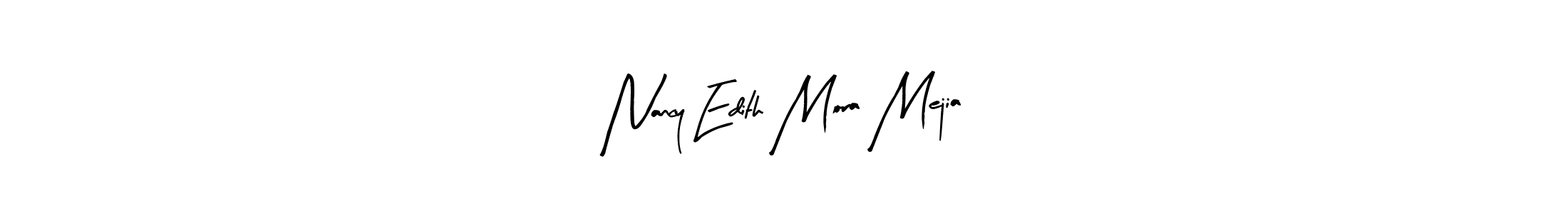 How to make Nancy Edith Mora Mejia signature? Arty Signature is a professional autograph style. Create handwritten signature for Nancy Edith Mora Mejia name. Nancy Edith Mora Mejia signature style 8 images and pictures png