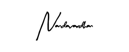 How to make Nandavardhan signature? Arty Signature is a professional autograph style. Create handwritten signature for Nandavardhan name. Nandavardhan signature style 8 images and pictures png