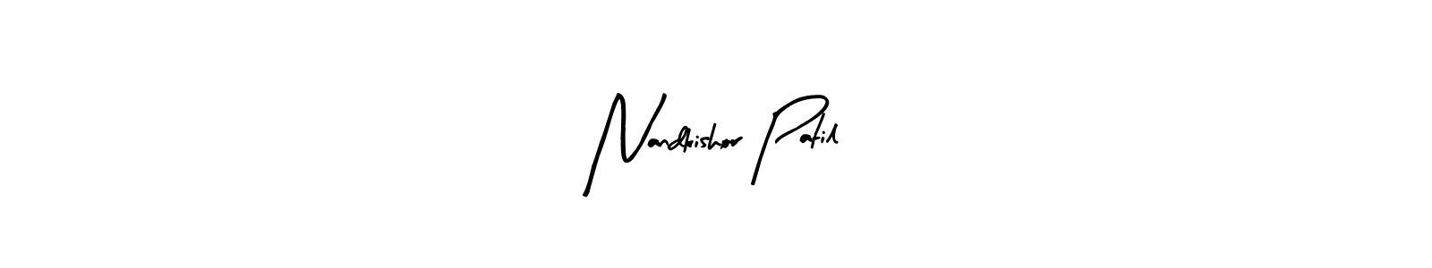 It looks lik you need a new signature style for name Nandkishor Patil. Design unique handwritten (Arty Signature) signature with our free signature maker in just a few clicks. Nandkishor Patil signature style 8 images and pictures png