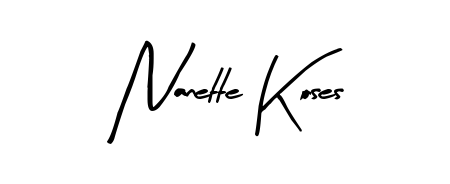 Achieve flawless digital penmanship with Nanette Koses name in Arty Signature font. The perfect tool for creating online signatures. Nanette Koses signature style 8 images and pictures png