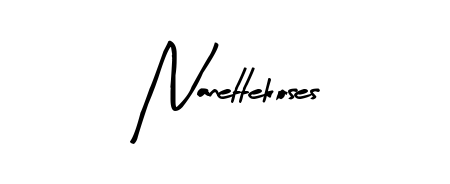 Create a personalized artistic stamp with Nanettekoses in Arty Signature font. Perfect for visual artists, designers, and influencers. Nanettekoses signature style 8 images and pictures png