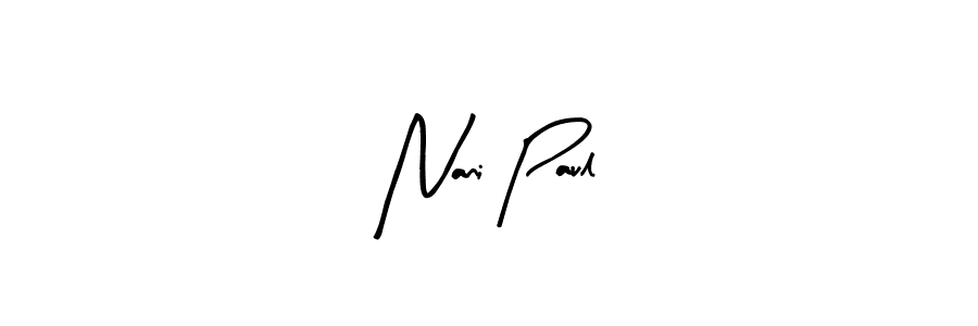 Once you've used our free online signature maker to create your best signature Arty Signature style, it's time to enjoy all of the benefits that Nani Paul name signing documents. Nani Paul signature style 8 images and pictures png