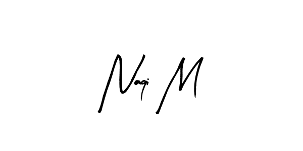 Make a beautiful signature design for name Naqi M. Use this online signature maker to create a handwritten signature for free. Naqi M signature style 8 images and pictures png