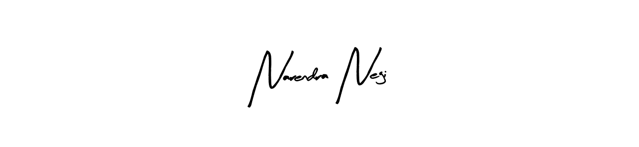 Also You can easily find your signature by using the search form. We will create Narendra Negi name handwritten signature images for you free of cost using Arty Signature sign style. Narendra Negi signature style 8 images and pictures png