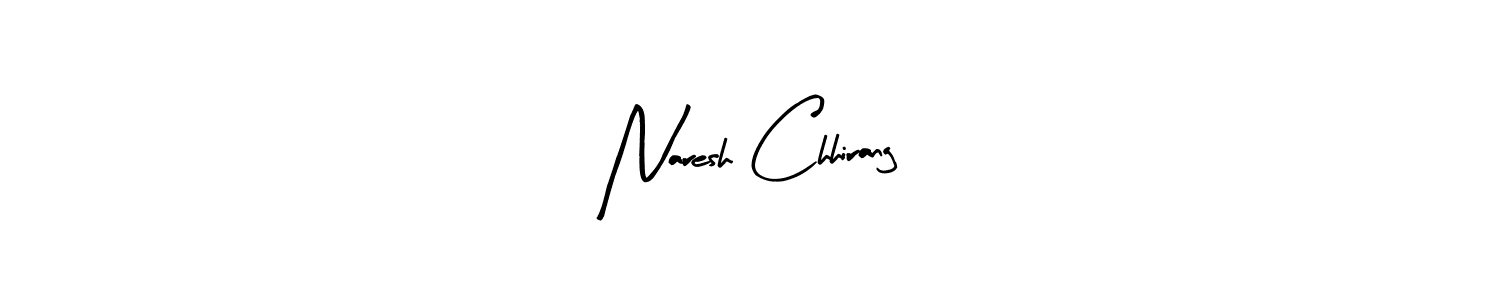 Similarly Arty Signature is the best handwritten signature design. Signature creator online .You can use it as an online autograph creator for name Naresh Chhirang. Naresh Chhirang signature style 8 images and pictures png