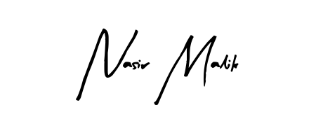 Create an unforgettable impression when signing with Nasir Malik name styled in Arty Signature typography. 100% free online generator. Nasir Malik signature style 8 images and pictures png