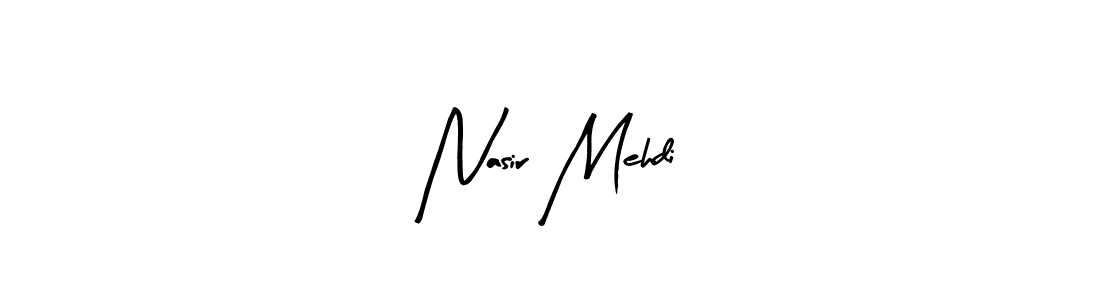 Also we have Nasir Mehdi name is the best signature style. Create professional handwritten signature collection using Arty Signature autograph style. Nasir Mehdi signature style 8 images and pictures png