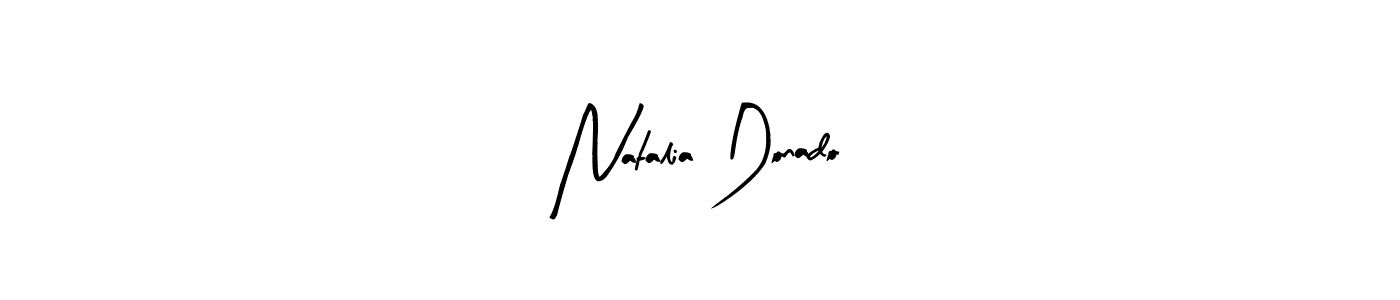 Arty Signature is a professional signature style that is perfect for those who want to add a touch of class to their signature. It is also a great choice for those who want to make their signature more unique. Get Natalia Donado name to fancy signature for free. Natalia Donado signature style 8 images and pictures png
