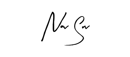 Get inspired by this graceful Arty Signature signature style for name Nav Srv. Smooth loops and balanced proportions for everyday use. Nav Srv signature style 8 images and pictures png
