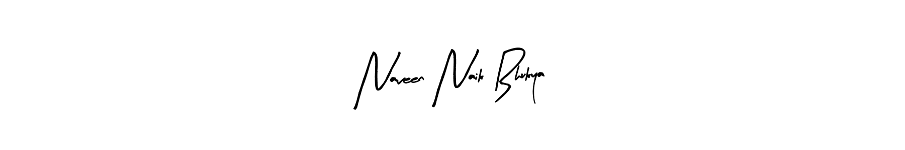 Create a beautiful signature design for name Naveen Naik Bhukya. With this signature (Arty Signature) fonts, you can make a handwritten signature for free. Naveen Naik Bhukya signature style 8 images and pictures png