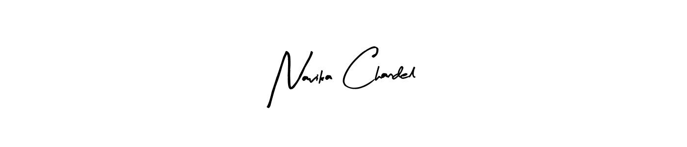 Design your own signature with our free online signature maker. With this signature software, you can create a handwritten (Arty Signature) signature for name Navika Chandel. Navika Chandel signature style 8 images and pictures png