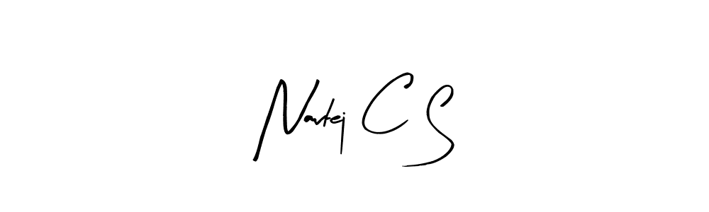 Also You can easily find your signature by using the search form. We will create Navtej C S name handwritten signature images for you free of cost using Arty Signature sign style. Navtej C S signature style 8 images and pictures png
