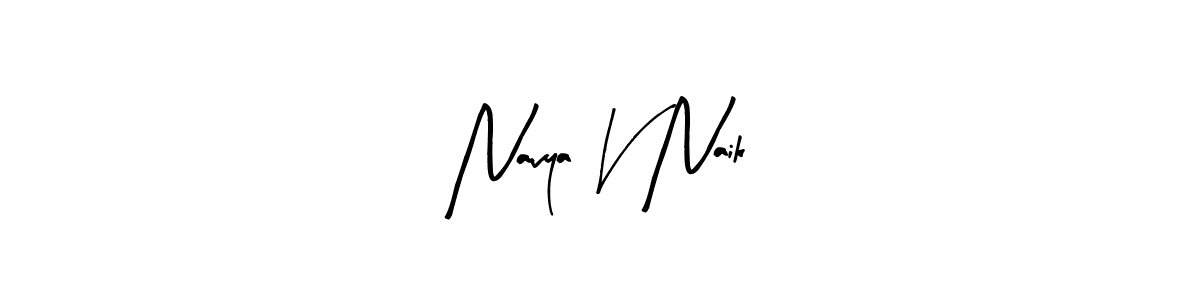 Here are the top 10 professional signature styles for the name Navya V Naik. These are the best autograph styles you can use for your name. Navya V Naik signature style 8 images and pictures png