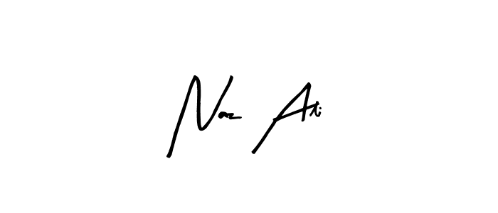 You can use this online signature creator to create a handwritten signature for the name Naz Ali. This is the best online autograph maker. Naz Ali signature style 8 images and pictures png