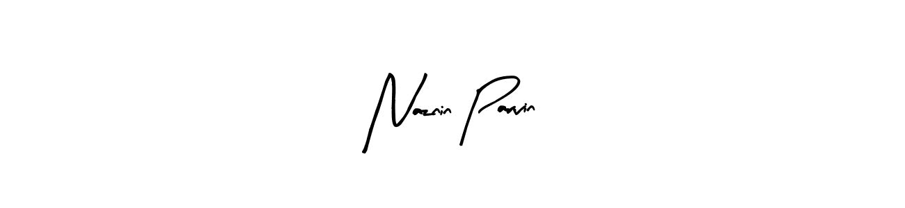 You should practise on your own different ways (Arty Signature) to write your name (Naznin Parvin) in signature. don't let someone else do it for you. Naznin Parvin signature style 8 images and pictures png