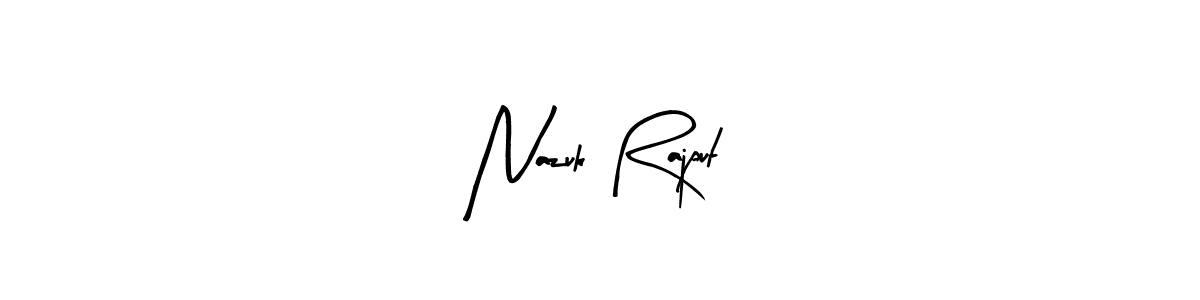 You can use this online signature creator to create a handwritten signature for the name Nazuk Rajput. This is the best online autograph maker. Nazuk Rajput signature style 8 images and pictures png