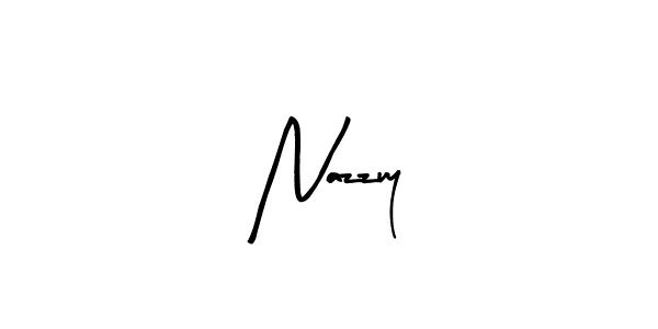 Make a beautiful signature design for name Nazzuy. With this signature (Arty Signature) style, you can create a handwritten signature for free. Nazzuy signature style 8 images and pictures png