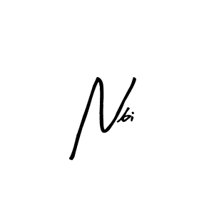 How to make Nbi name signature. Use Arty Signature style for creating short signs online. This is the latest handwritten sign. Nbi signature style 8 images and pictures png