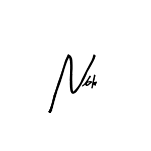 if you are searching for the best signature style for your name Nbk. so please give up your signature search. here we have designed multiple signature styles  using Arty Signature. Nbk signature style 8 images and pictures png