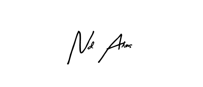 Once you've used our free online signature maker to create your best signature Arty Signature style, it's time to enjoy all of the benefits that Nd Alas name signing documents. Nd Alas signature style 8 images and pictures png