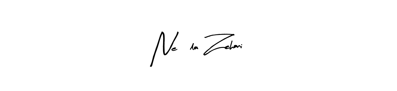 Make a beautiful signature design for name Neïla Zehani. With this signature (Arty Signature) style, you can create a handwritten signature for free. Neïla Zehani signature style 8 images and pictures png