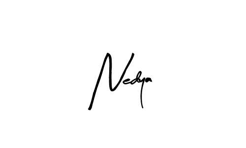 Once you've used our free online signature maker to create your best signature Arty Signature style, it's time to enjoy all of the benefits that Nedya name signing documents. Nedya signature style 8 images and pictures png