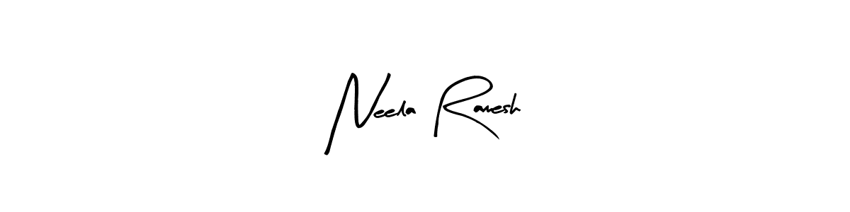 Also You can easily find your signature by using the search form. We will create Neela Ramesh name handwritten signature images for you free of cost using Arty Signature sign style. Neela Ramesh signature style 8 images and pictures png