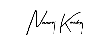 Enhance your business communications with Neeraj Kamboj signature in Arty Signature lettering. Clean, modern, and universally compatible. Neeraj Kamboj signature style 8 images and pictures png