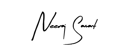 Discover how Neeraj Samant looks in an executive cursive font (Arty Signature). Perfect for legal documents, invoices, and certificates. Neeraj Samant signature style 8 images and pictures png