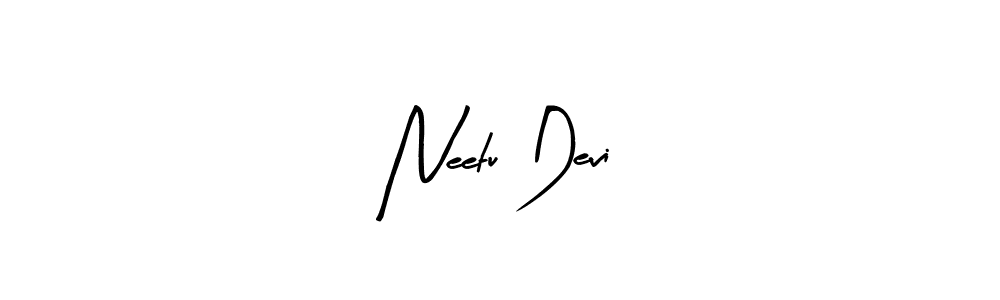 How to make Neetu Devi name signature. Use Arty Signature style for creating short signs online. This is the latest handwritten sign. Neetu Devi signature style 8 images and pictures png