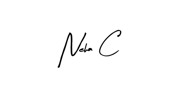 It looks lik you need a new signature style for name Neha C. Design unique handwritten (Arty Signature) signature with our free signature maker in just a few clicks. Neha C signature style 8 images and pictures png