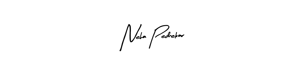 How to make Neha Pednekar signature? Arty Signature is a professional autograph style. Create handwritten signature for Neha Pednekar name. Neha Pednekar signature style 8 images and pictures png
