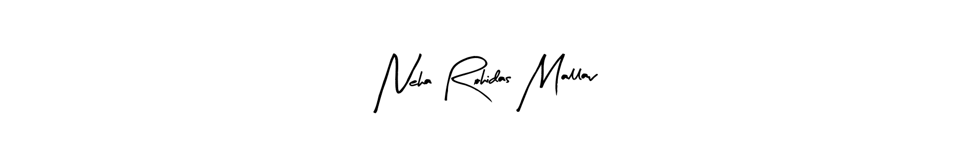 Neha Rohidas Mallav stylish signature style. Best Handwritten Sign (Arty Signature) for my name. Handwritten Signature Collection Ideas for my name Neha Rohidas Mallav. Neha Rohidas Mallav signature style 8 images and pictures png